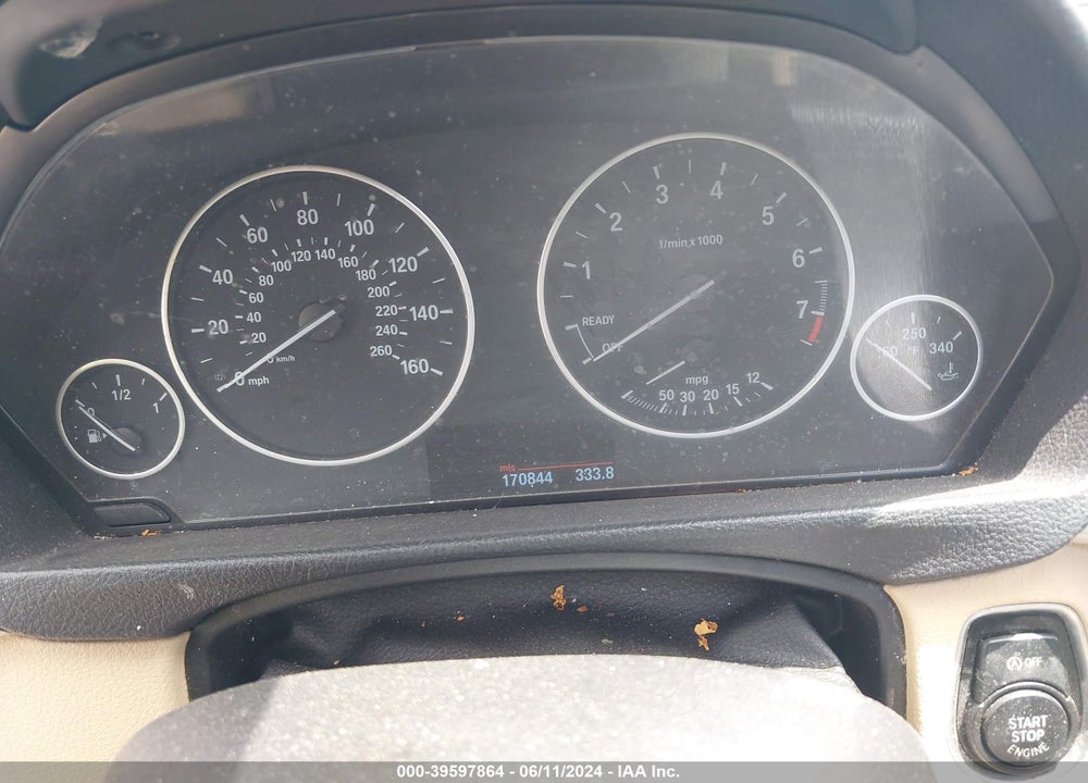 2013 BMW 328I XDRIVE VIN: WBA3B5C5XDF597766