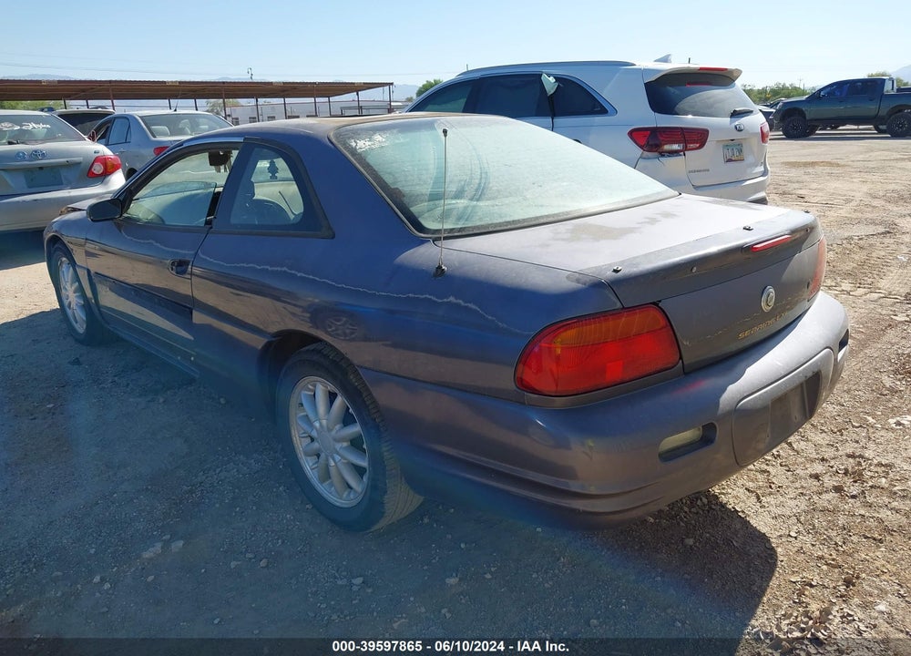 1997 CHRYSLER SEBRING LXI VIN: 4C3AU52N2VE076055