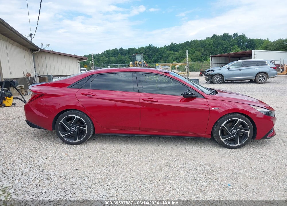 2023 HYUNDAI ELANTRA N LINE VIN: KMHLR4AF1PU393549