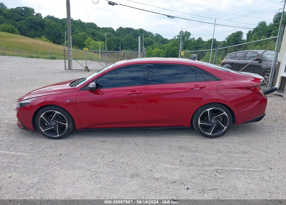 2023 HYUNDAI ELANTRA N LINE VIN: KMHLR4AF1PU393549