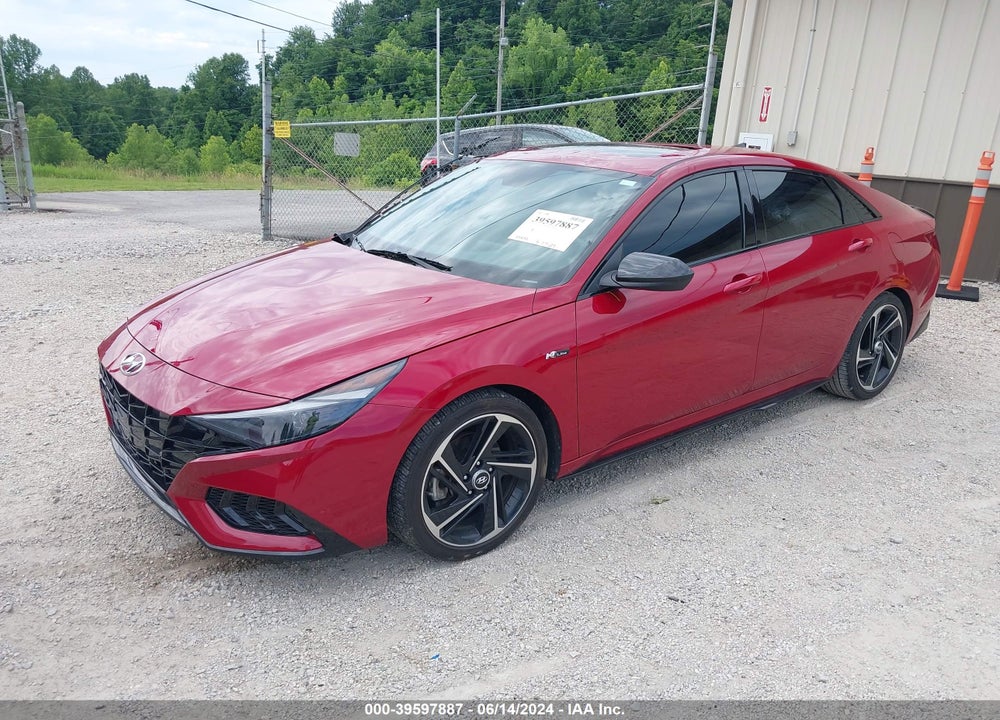 2023 HYUNDAI ELANTRA N LINE VIN: KMHLR4AF1PU393549