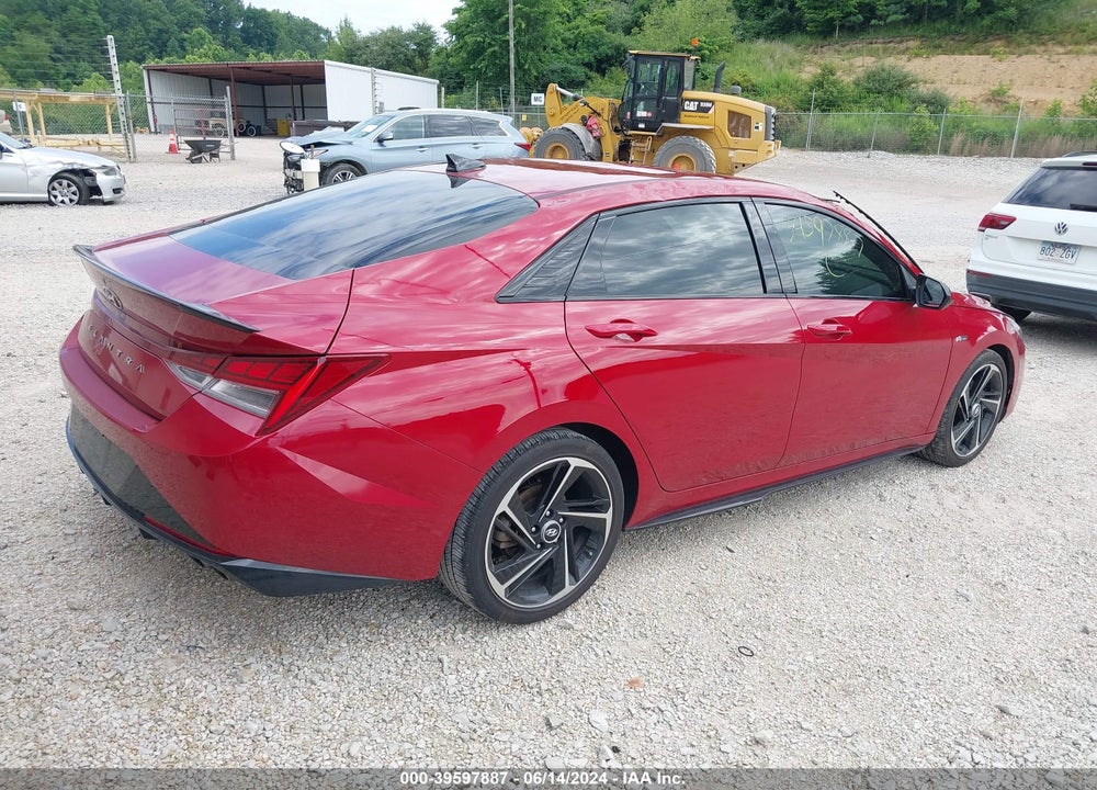 2023 HYUNDAI ELANTRA N LINE VIN: KMHLR4AF1PU393549