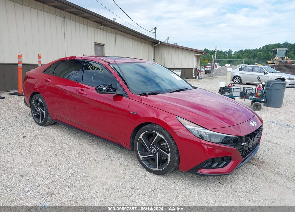 2023 HYUNDAI ELANTRA N LINE VIN: KMHLR4AF1PU393549