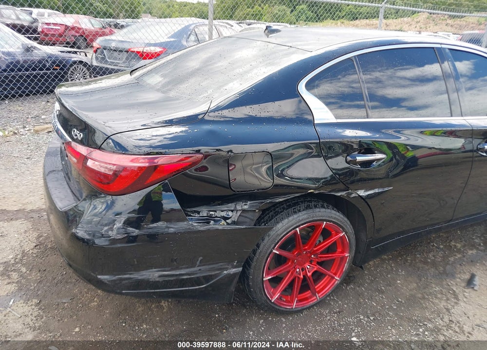 2018 INFINITI Q50 3.0T LUXE VIN: JN1EV7AR0JM438057