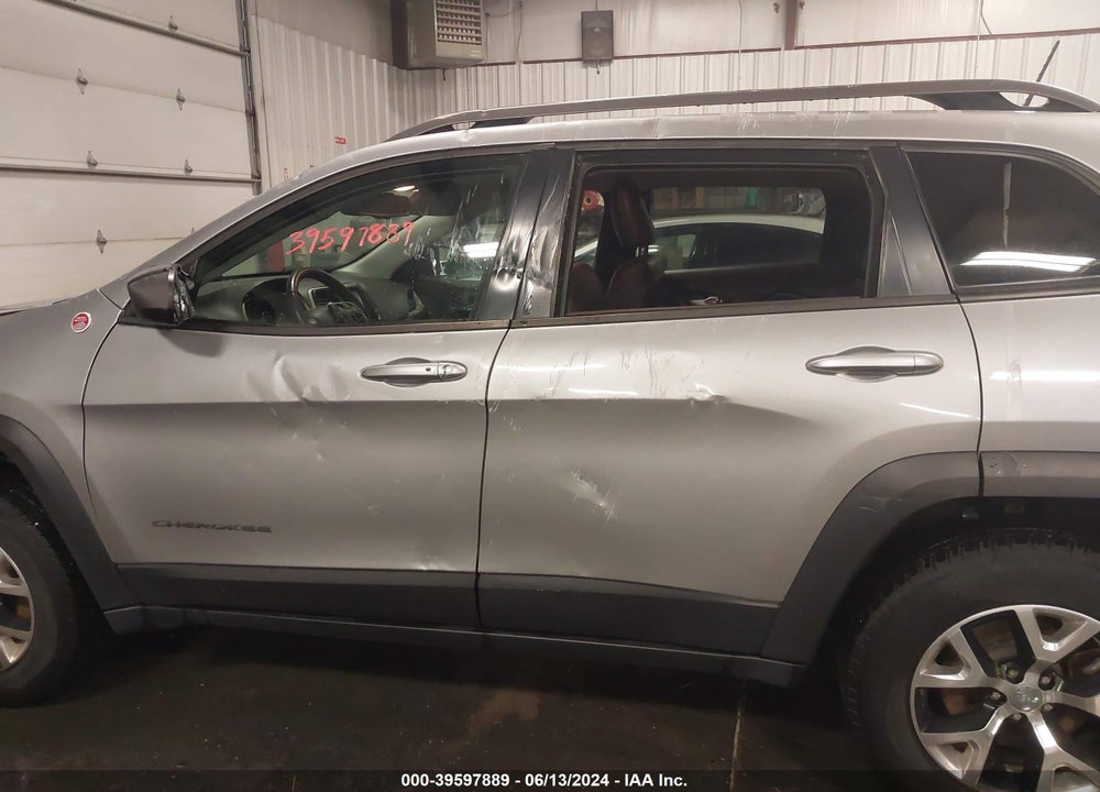 2014 JEEP CHEROKEE TRAILHAWK VIN: 1C4PJMBS7EW309924
