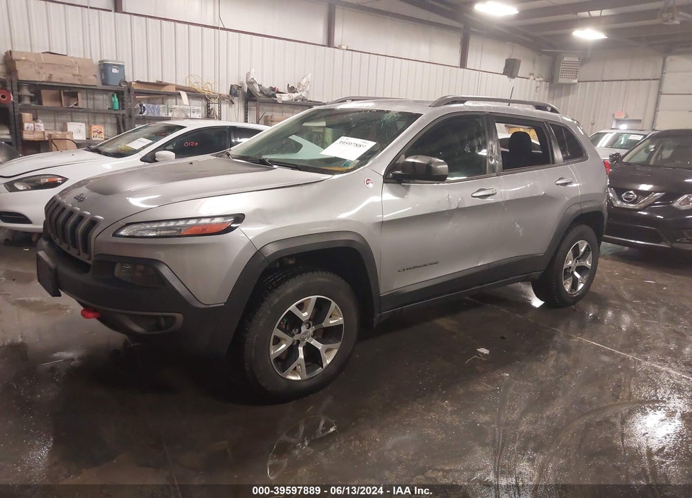 2014 JEEP CHEROKEE TRAILHAWK VIN: 1C4PJMBS7EW309924