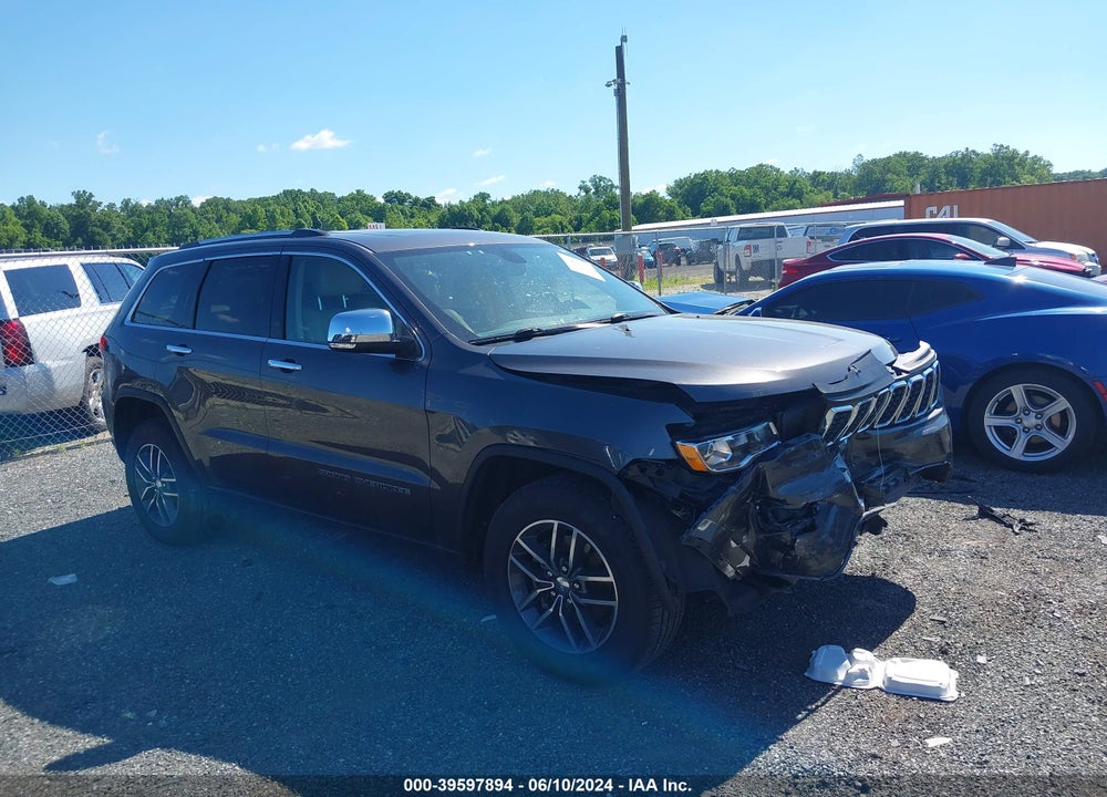 2018 JEEP GRAND CHEROKEE LIMITED 4X4 VIN: 1C4RJFBG7JC453808