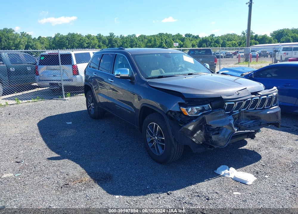 2018 JEEP GRAND CHEROKEE LIMITED 4X4 VIN: 1C4RJFBG7JC453808