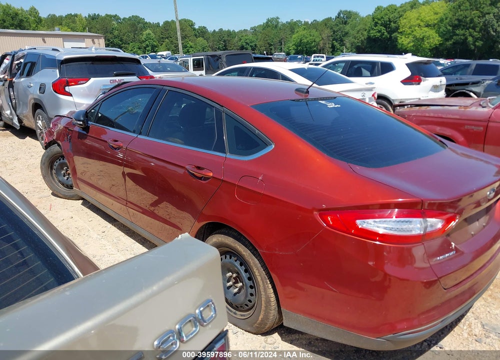 2014 FORD FUSION S VIN: 3FA6P0G79ER372507