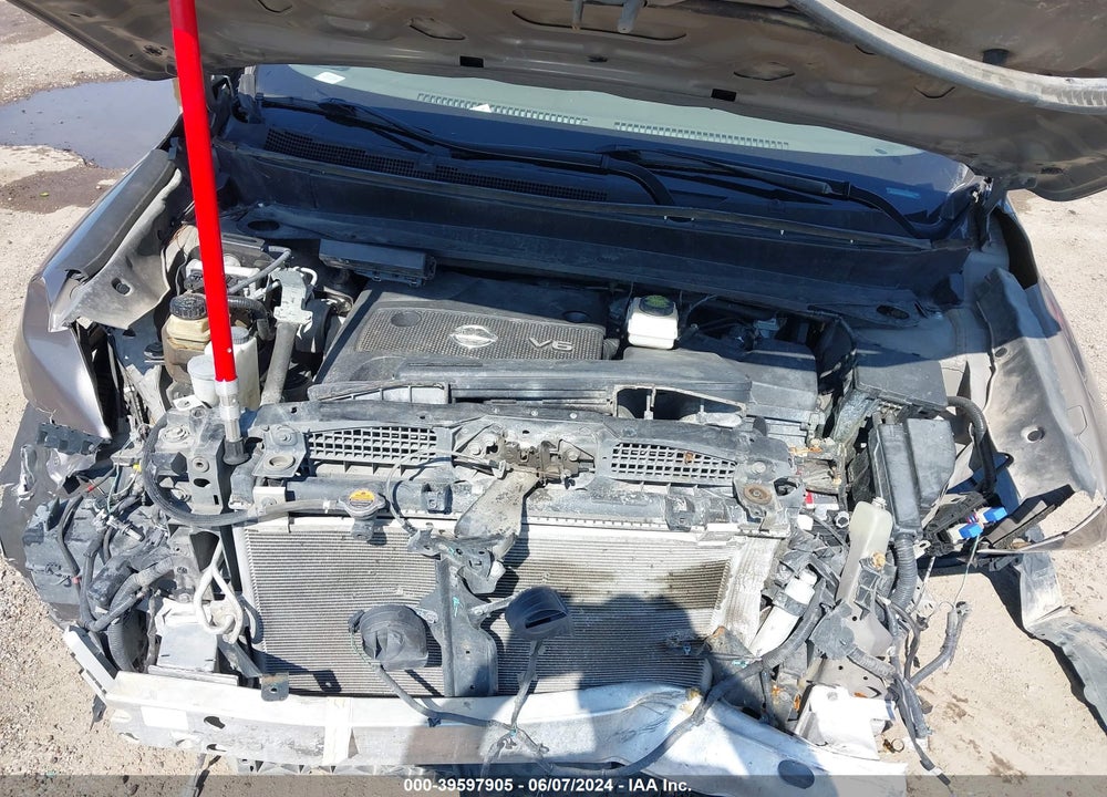 2014 NISSAN PATHFINDER PLATINUM VIN: 5N1AR2MM8EC698975
