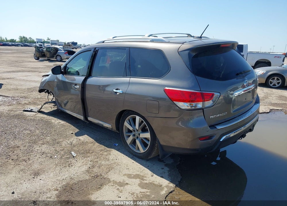 2014 NISSAN PATHFINDER PLATINUM VIN: 5N1AR2MM8EC698975