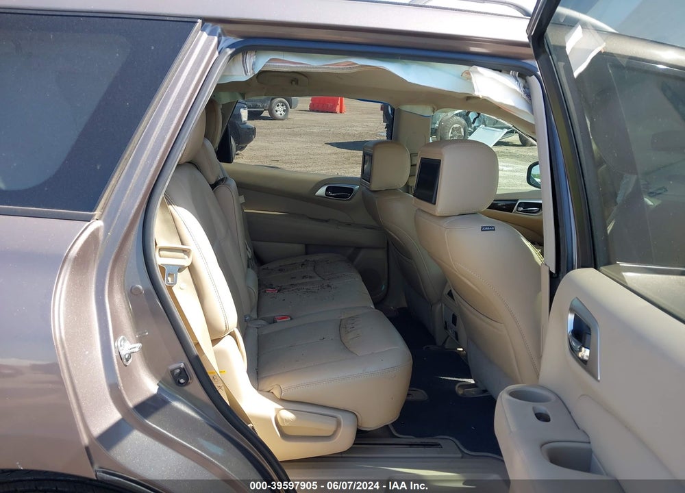 2014 NISSAN PATHFINDER PLATINUM VIN: 5N1AR2MM8EC698975