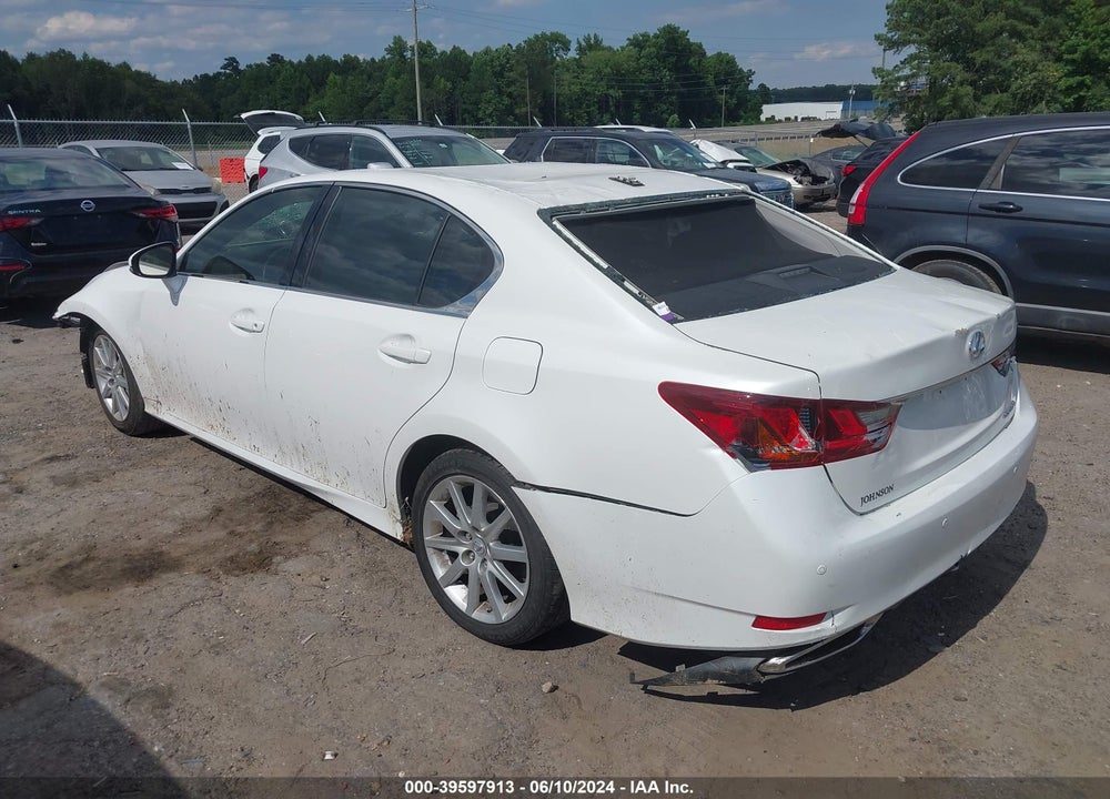 2013 LEXUS GS 350 VIN: JTHBE1BL8D5001329