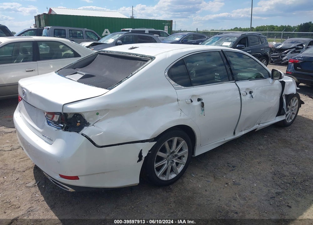 2013 LEXUS GS 350 VIN: JTHBE1BL8D5001329