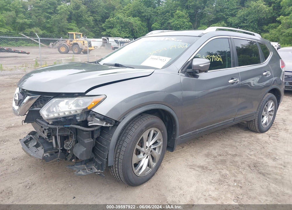 2015 NISSAN ROGUE SL VIN: 5N1AT2MV6FC909683