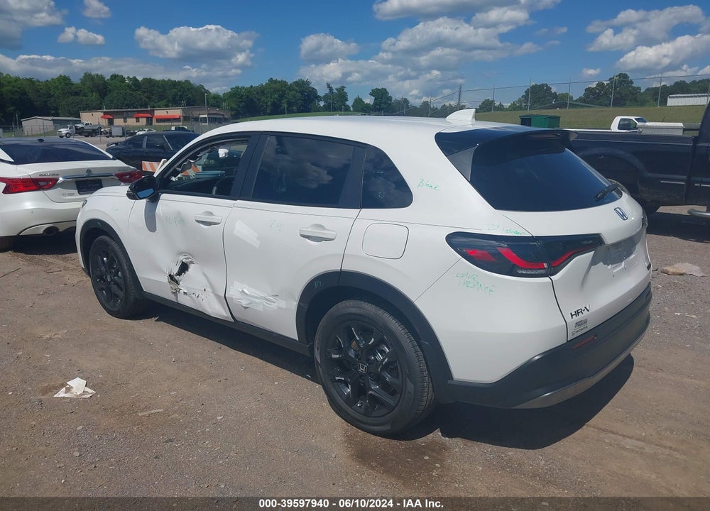 2024 HONDA HR-V AWD SPORT/AWD SPORT W/O BSI VIN: 3CZRZ2H52RM784890