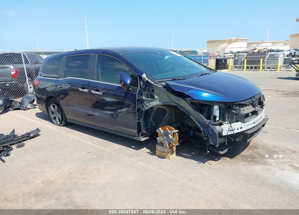 2022 HONDA ODYSSEY EX VIN: 5FNRL6H53NB035190