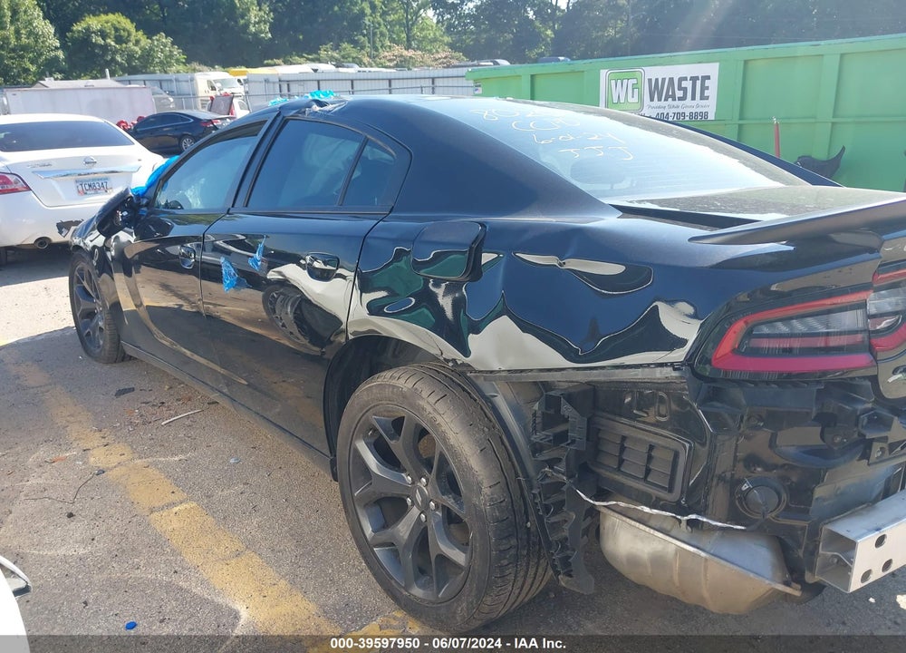 2020 DODGE CHARGER SXT RWD VIN: 2C3CDXBG9LH238020