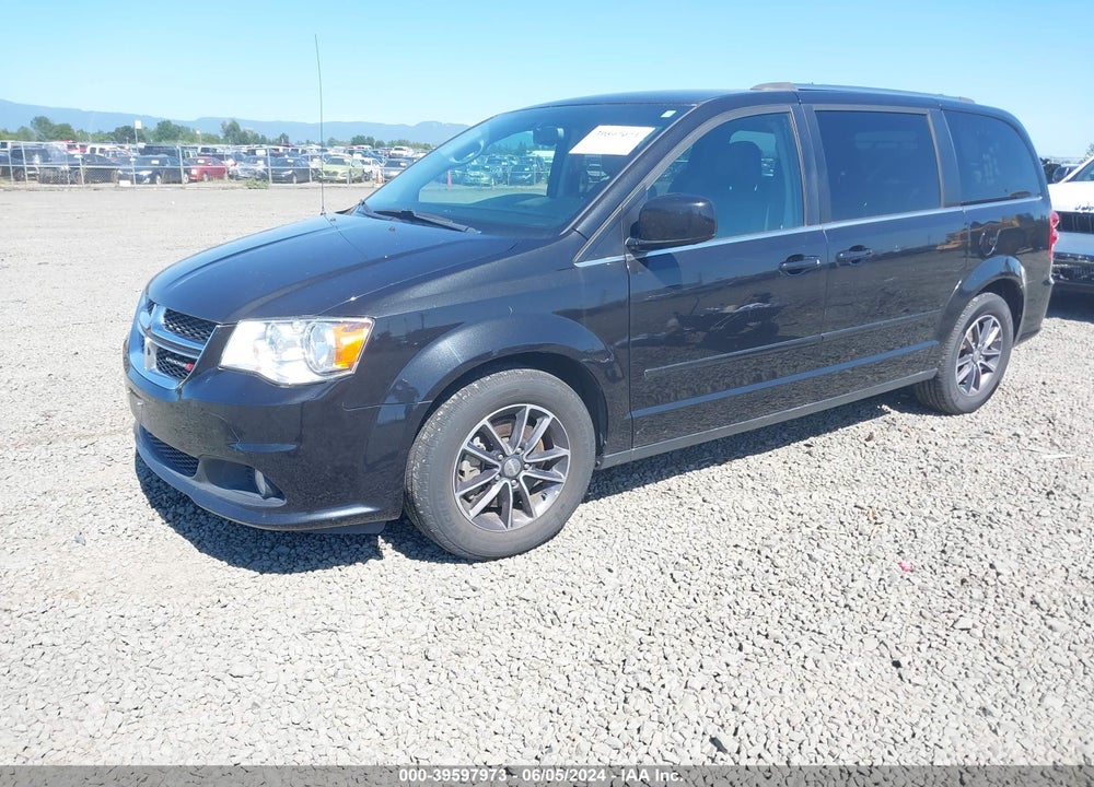 2017 DODGE GRAND CARAVAN SXT VIN: 2C4RDGCG0HR825552