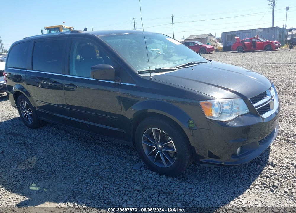2017 DODGE GRAND CARAVAN SXT VIN: 2C4RDGCG0HR825552