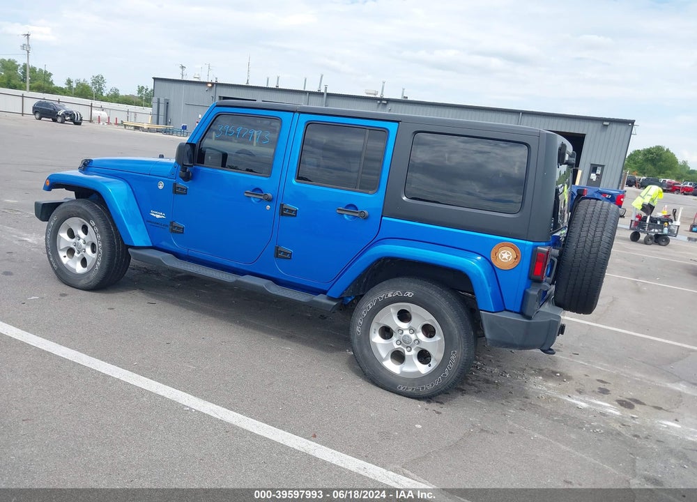 2015 JEEP WRANGLER UNLIMITED SAHARA VIN: 1C4BJWEG5FL531295