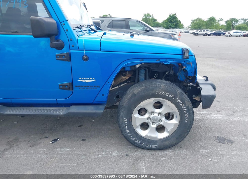 2015 JEEP WRANGLER UNLIMITED SAHARA VIN: 1C4BJWEG5FL531295