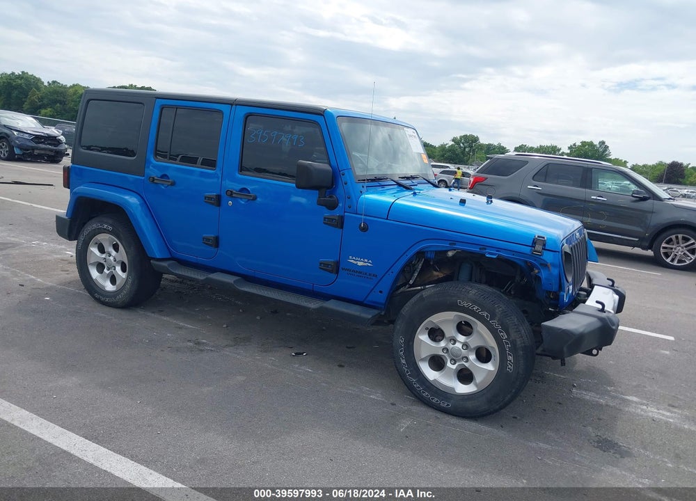 2015 JEEP WRANGLER UNLIMITED SAHARA VIN: 1C4BJWEG5FL531295