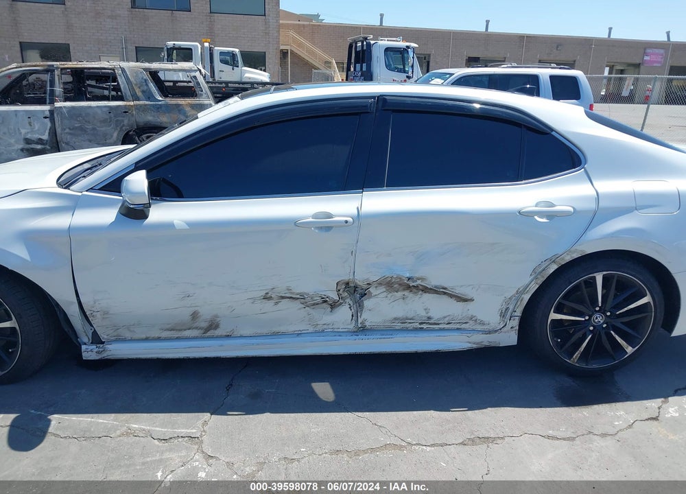2018 TOYOTA CAMRY XSE V6 VIN: 4T1BZ1HK5JU007994