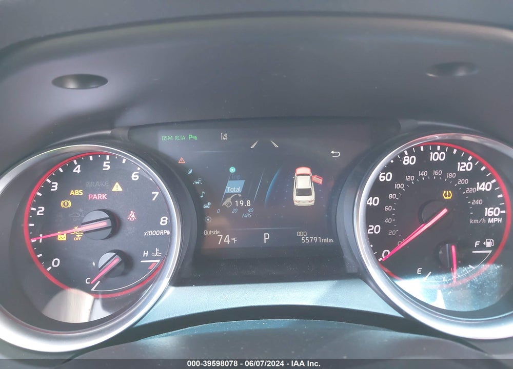 2018 TOYOTA CAMRY XSE V6 VIN: 4T1BZ1HK5JU007994