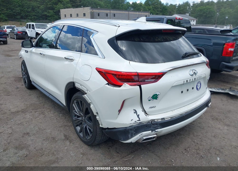 2020 INFINITI QX50 ESSENTIAL AWD VIN: 3PCAJ5M39LF118458