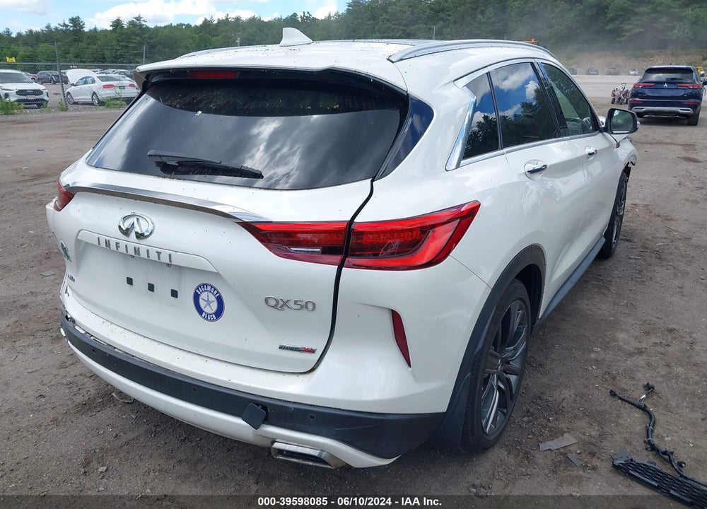 2020 INFINITI QX50 ESSENTIAL AWD VIN: 3PCAJ5M39LF118458