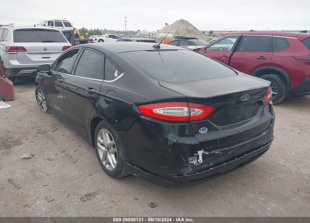2013 FORD FUSION SE VIN: 3FA6P0H78DR372253