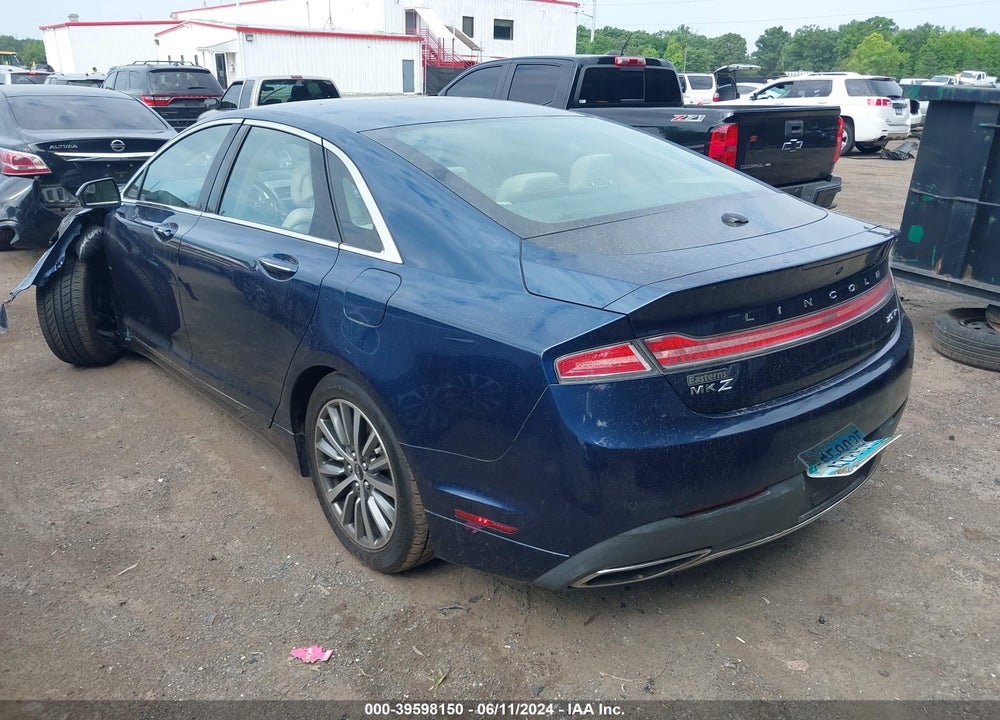 2017 LINCOLN MKZ PREMIERE VIN: 3LN6L5B94HR657529