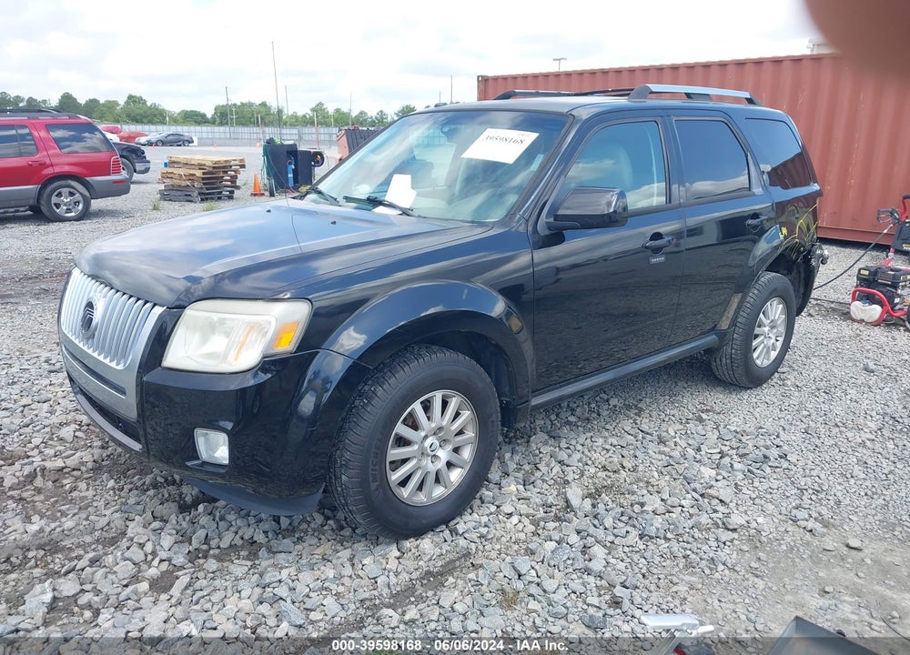 2010 MERCURY MARINER PREMIER VIN: 4M2CN8HGXAKJ27448