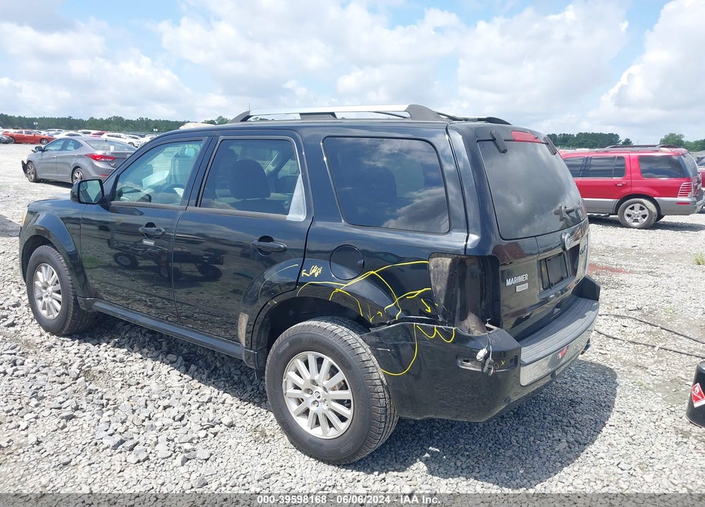 2010 MERCURY MARINER PREMIER VIN: 4M2CN8HGXAKJ27448