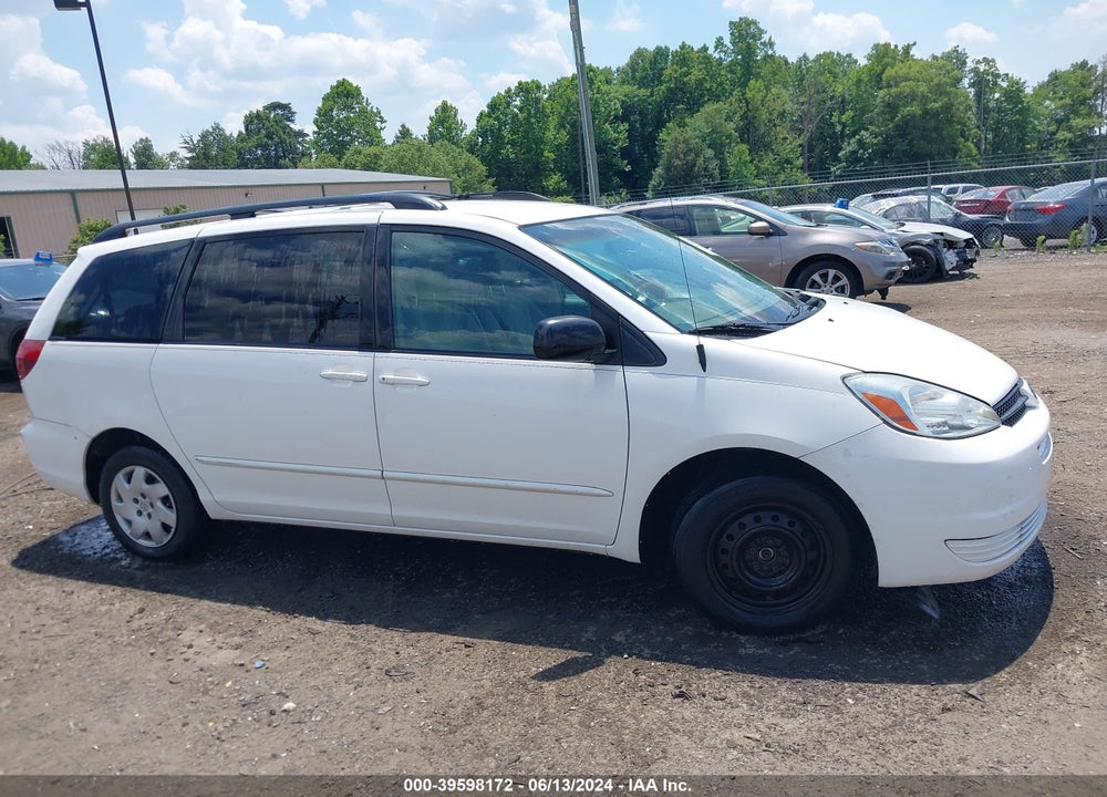2004 TOYOTA SIENNA LE VIN: 5TDZA23CX4S127332