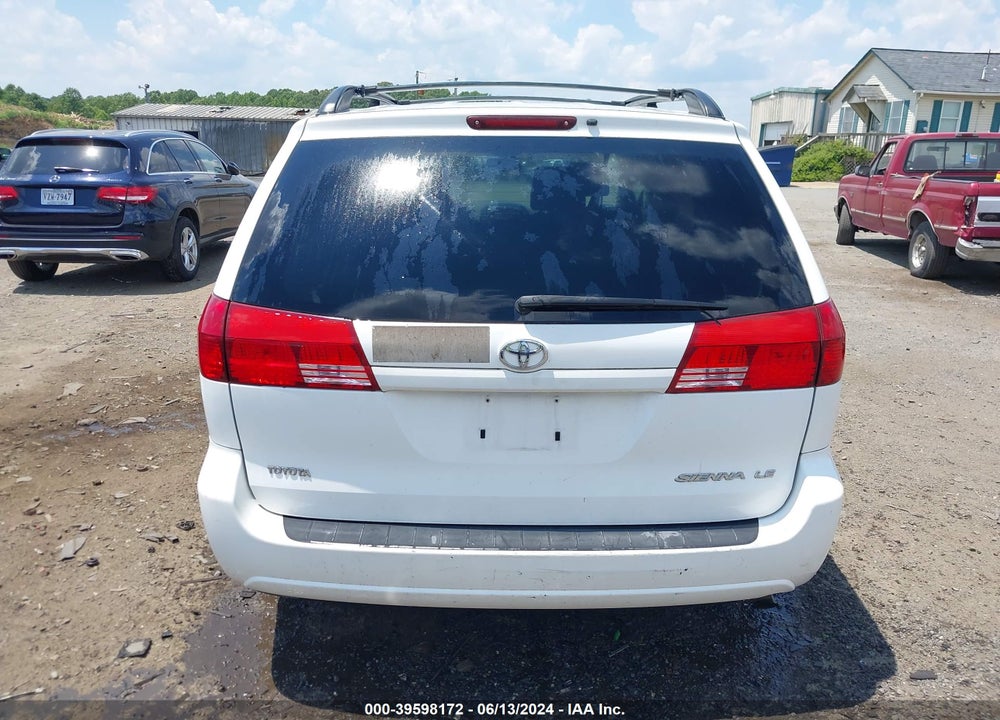 2004 TOYOTA SIENNA LE VIN: 5TDZA23CX4S127332