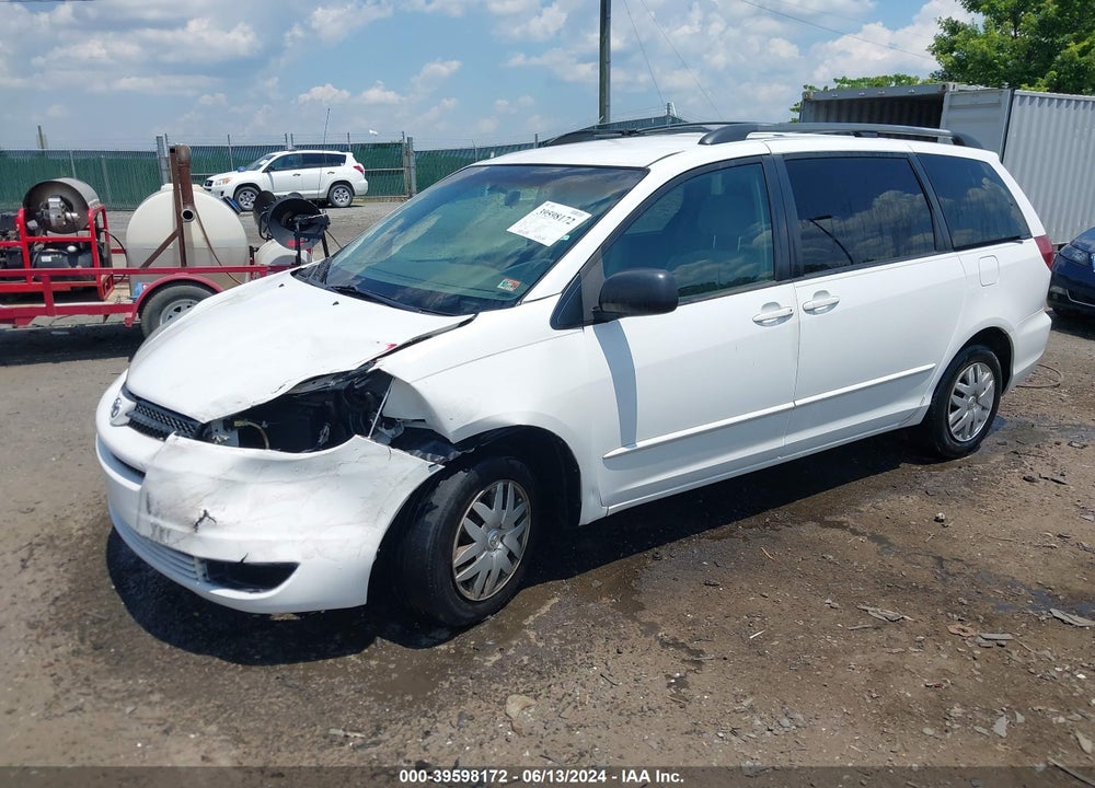 2004 TOYOTA SIENNA LE VIN: 5TDZA23CX4S127332