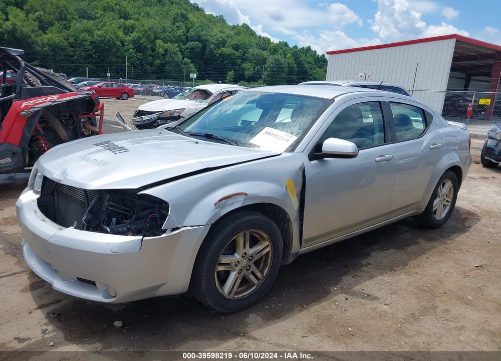 2010 DODGE AVENGER R/T VIN: 1B3CC5FB6AN120787
