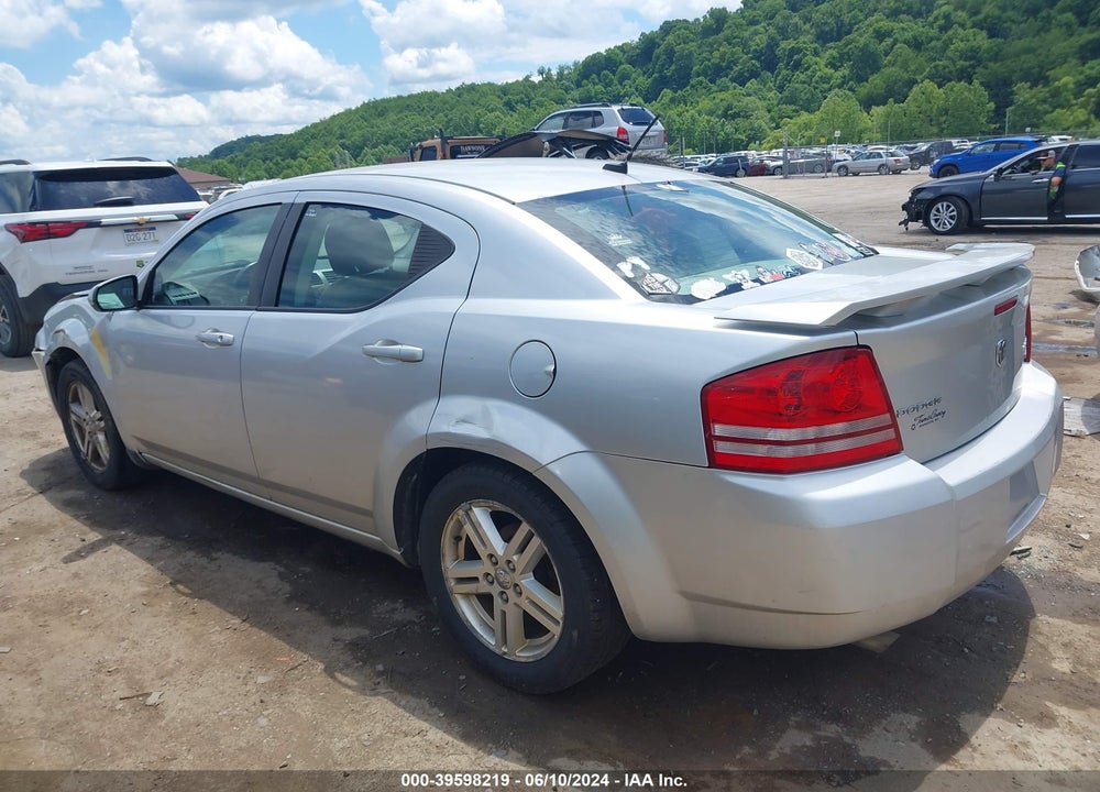 2010 DODGE AVENGER R/T VIN: 1B3CC5FB6AN120787