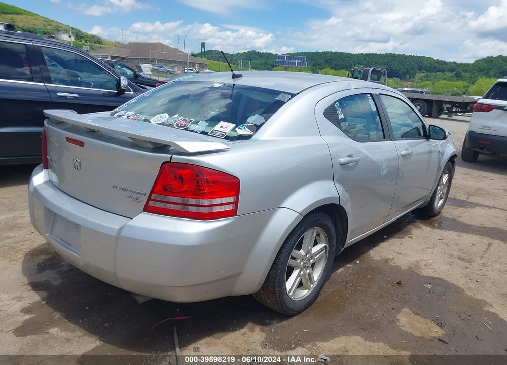2010 DODGE AVENGER R/T VIN: 1B3CC5FB6AN120787