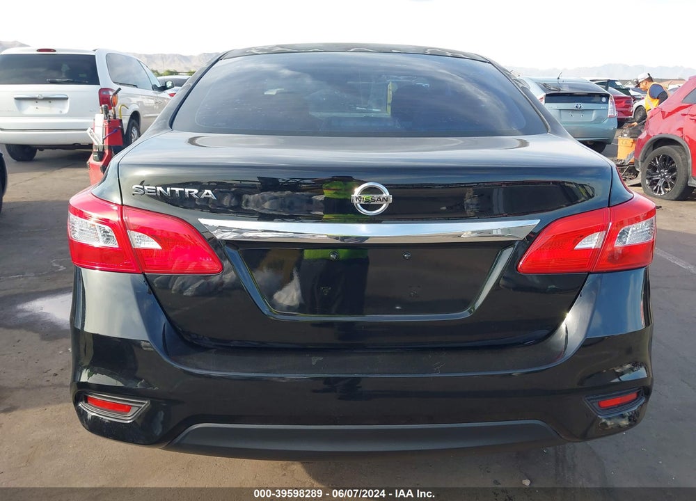 2016 NISSAN SENTRA S VIN: 3N1AB7AP7GY223030