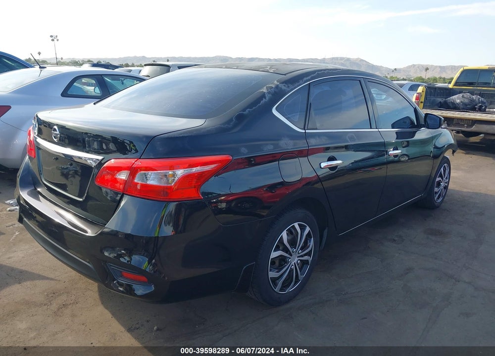 2016 NISSAN SENTRA S VIN: 3N1AB7AP7GY223030