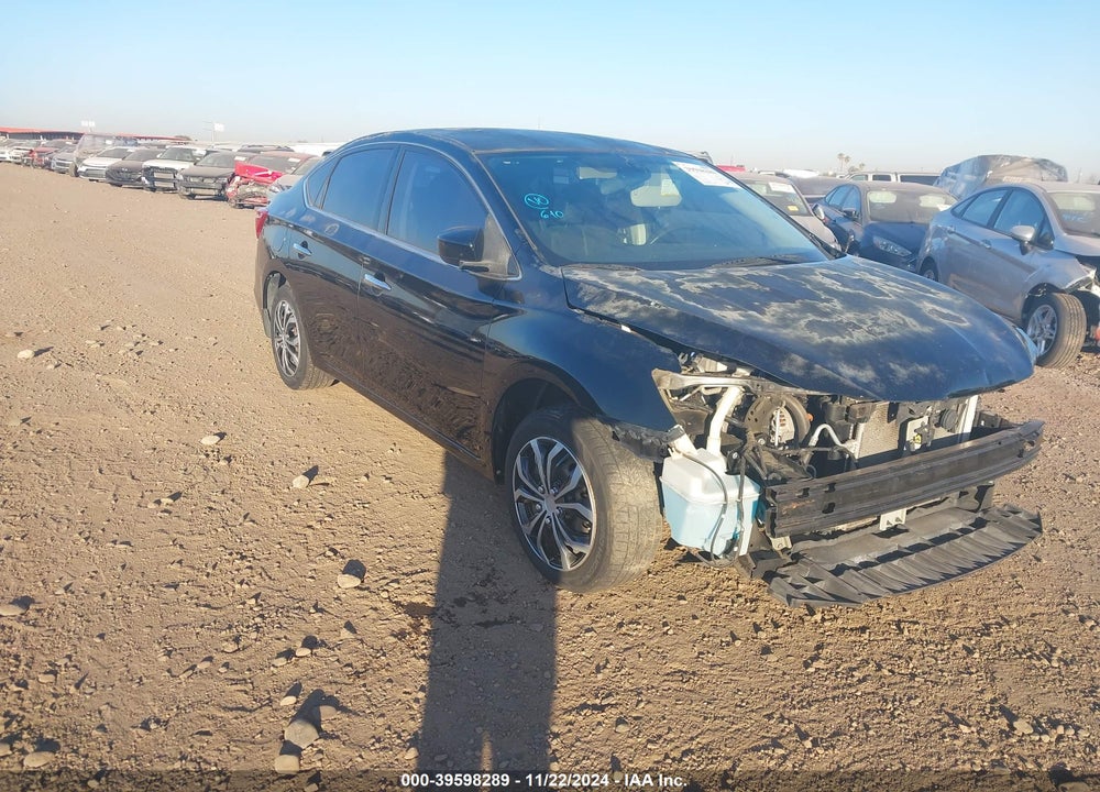 2016 NISSAN SENTRA S VIN: 3N1AB7AP7GY223030