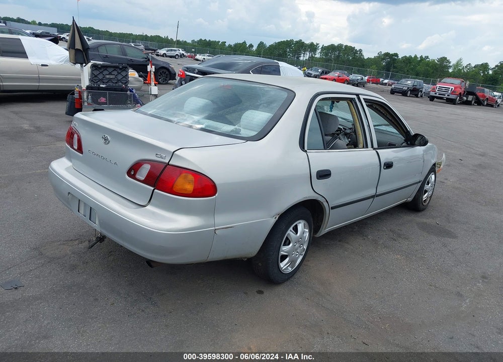 2000 TOYOTA COROLLA VIN: 1NXBR12EXYZ370286