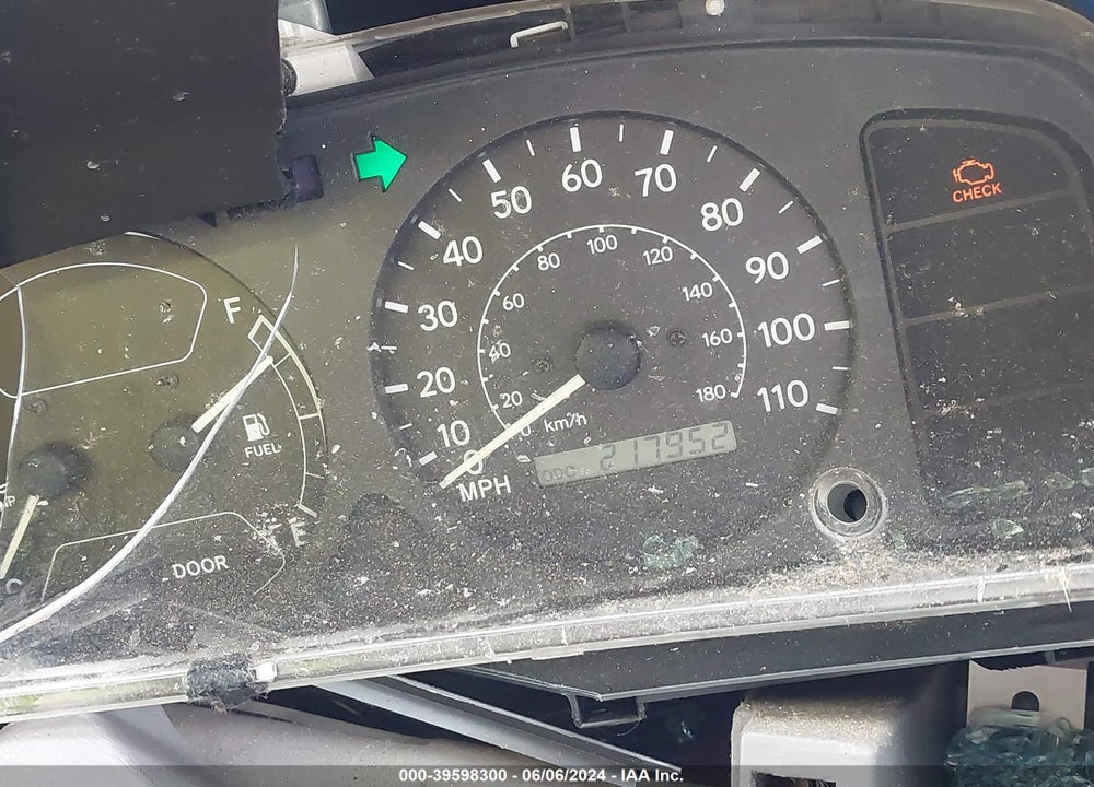 2000 TOYOTA COROLLA VIN: 1NXBR12EXYZ370286