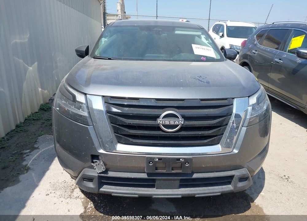 2022 NISSAN PATHFINDER SV 2WD VIN: 5N1DR3BA3NC216084