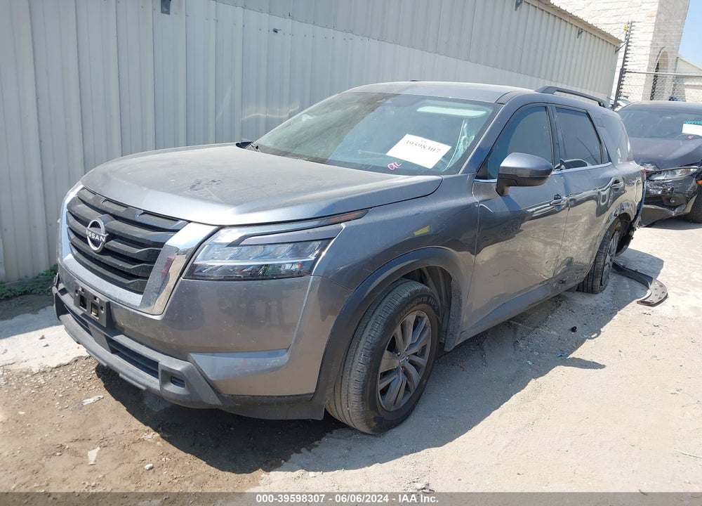 2022 NISSAN PATHFINDER SV 2WD VIN: 5N1DR3BA3NC216084