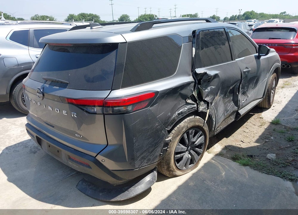 2022 NISSAN PATHFINDER SV 2WD VIN: 5N1DR3BA3NC216084