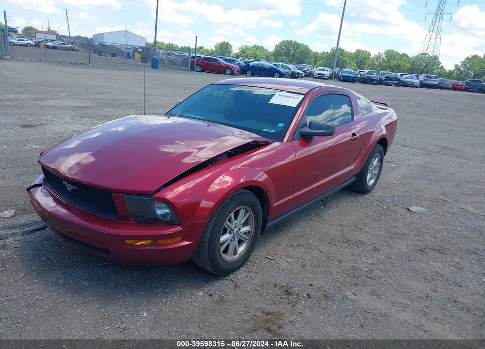 2007 FORD MUSTANG V6 DELUXE/V6 PREMIUM VIN: 1ZVFT80N475257796